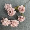 Simulated Peony Flower Stems For Vase Display In Living Room Or Dining Room