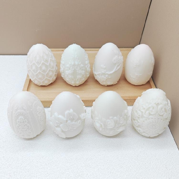 Flower Carved Silicone Molds for Epoxy Resin, Vintage Flower Carved Silicone Candle Molds for Candle, Soap, Chocolate