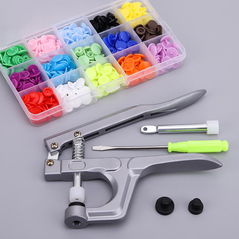 Colorful T5 Plastic Baby Snaps with Tool Support for One-Piece Drop Shipping