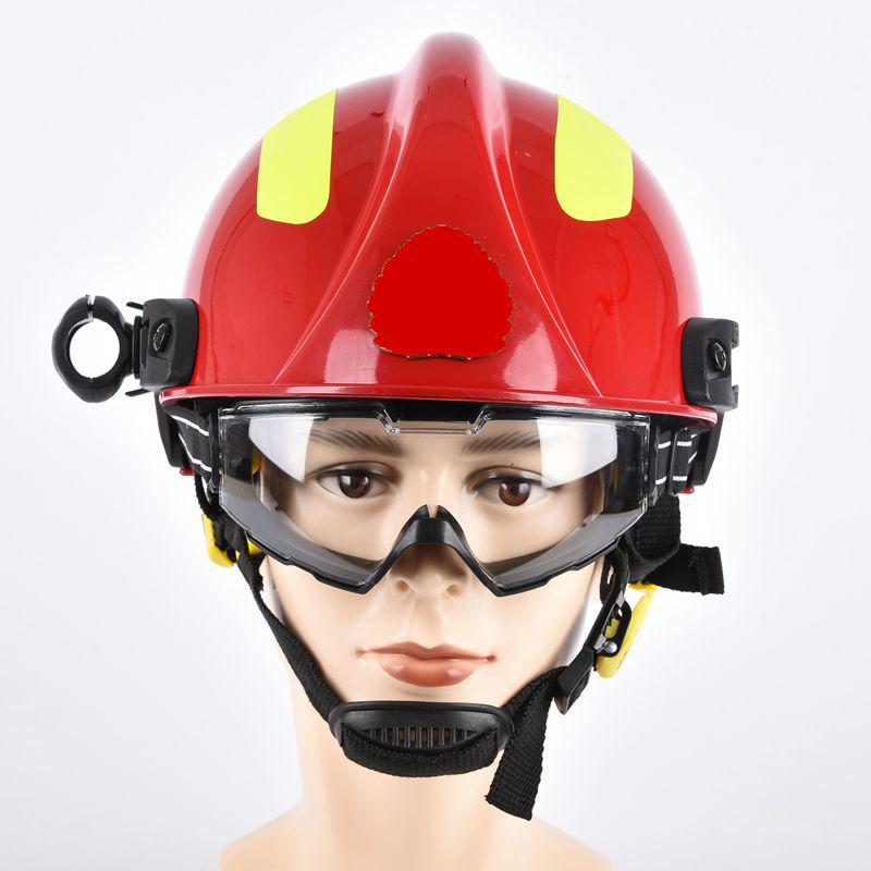 F2 Fireproof Rescue Helmet - Disaster Relief and Firefighting, High Temperature Resistant