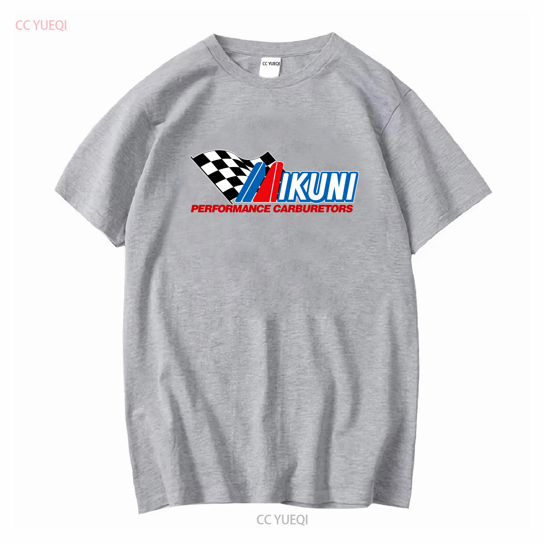 

Mikuni Carburetors Company Logo Black T Shirt Size S 5XL long or short sleeves vintage Washed Casual graphic Stylish S