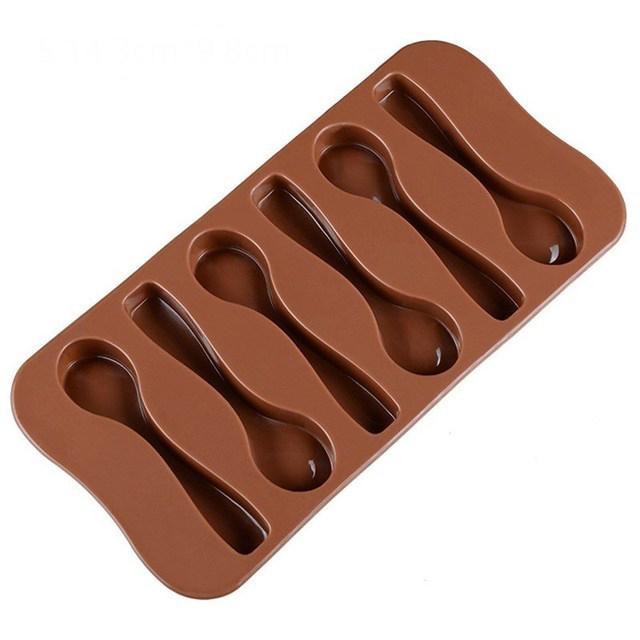 Scoop Shape Silicone Mold Gummy Animal Fondant Chocolate Baking Cake Baking Mold Mould Kitchen Dining Decorating Candy