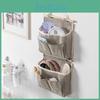 Wall Mount Storage Bag For Bedroom Organizer With Large Capacity For Dorm Room And Closet Use