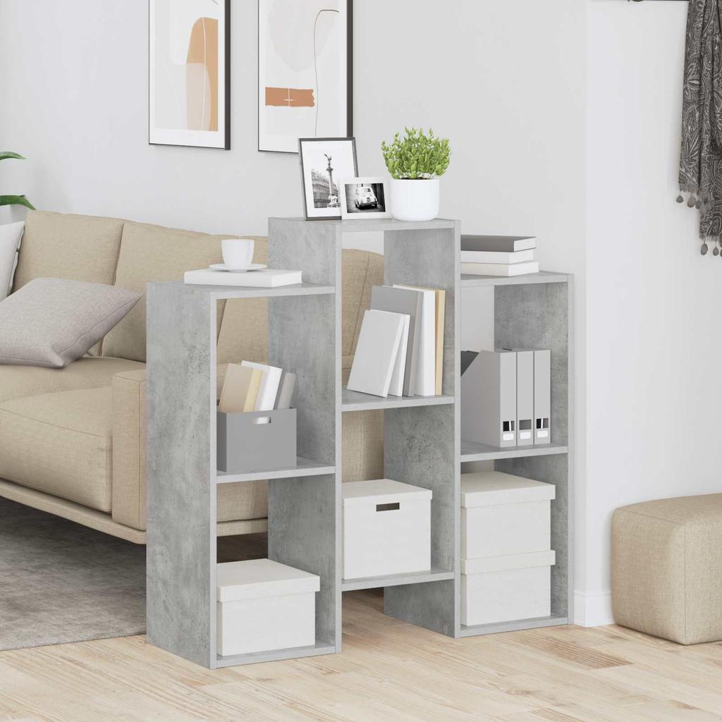 Concrete Grey Sideboard 90 x 30 x 90 cm