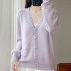 Korean Three-Dimensional Crochet Knit Cardigan for Women - 2025 Autumn/Winter Soft Sweet Lace Sweater Coat