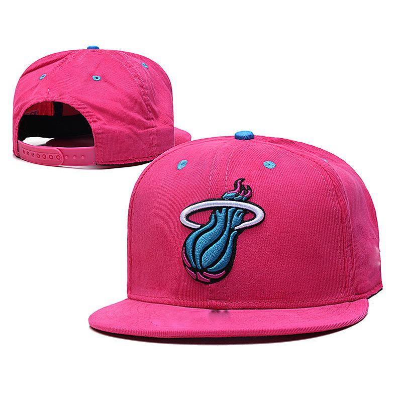 

Miami Heat Unisex Duckbill Korean-Style Embroidered Flat Brim Baseball Cap Adjustable
