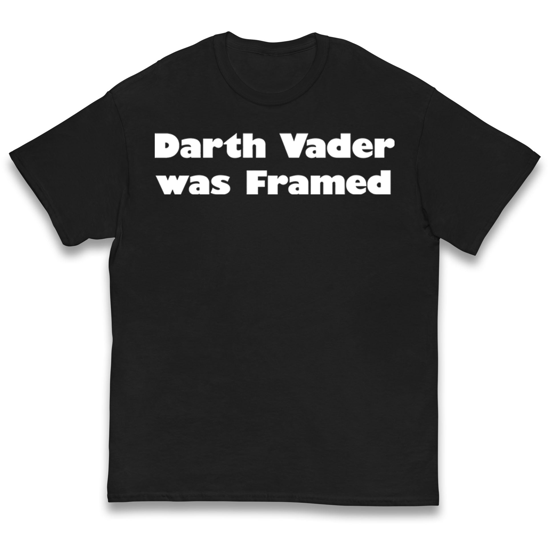 

Darth Vader Was Framed Kids T Shirt 100