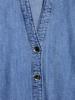 Independent Designer Women's Denim Shirt - Niche, Versatile & Elegant for Commuting