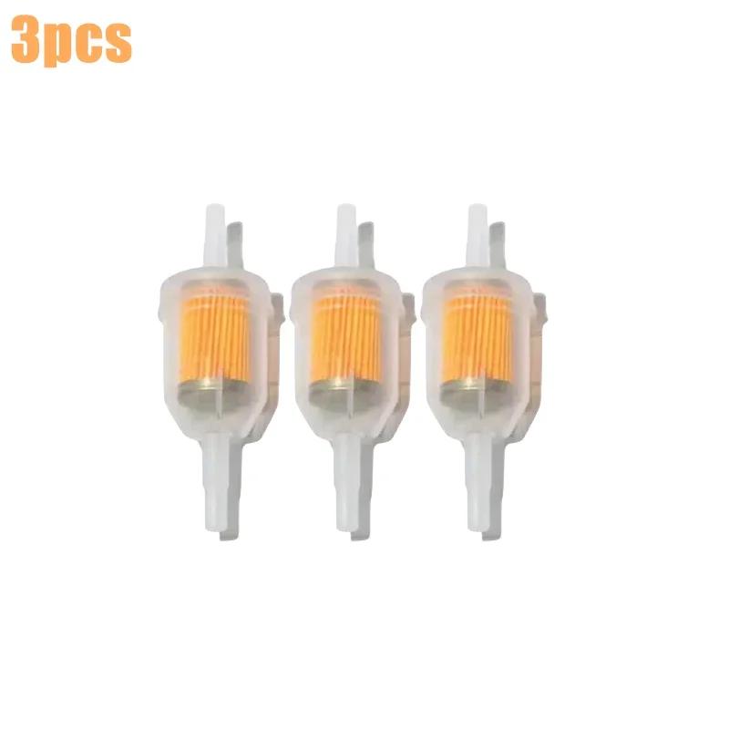 1–6 Stück Auto-Benzin-Ölfilterrohre, universeller Inline-Benzin-Kraftstofffilter für Kleinmotor-Rasenmäher, Motorradzubehör, 6 mm – 8 mm