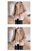Men's Plus Size Plaid Hooded Cardigan Sweatshirt Jacket - Autumn/Winter 2025 Fashion