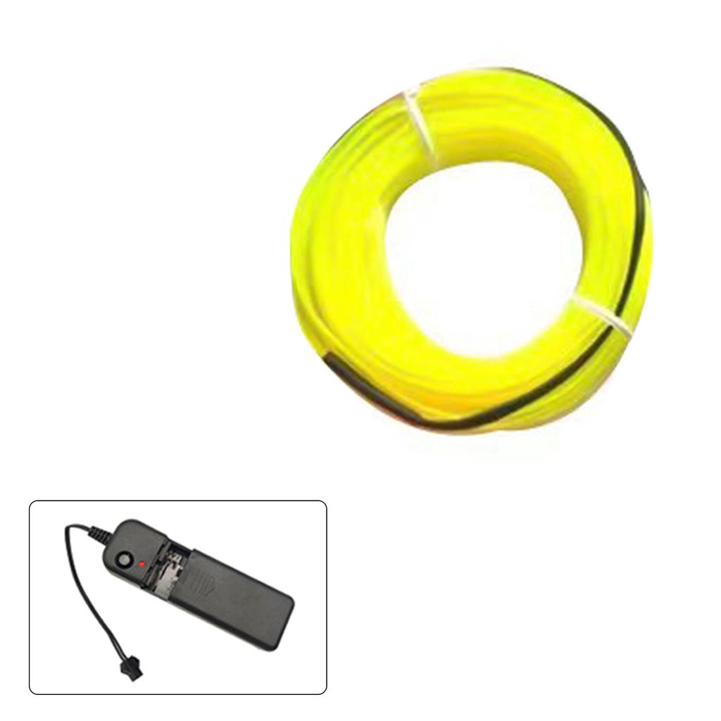 USB Car Interior Strips Lights Multicolor LED Fiber  Lighting set Simple Installation for Dashboard & Console