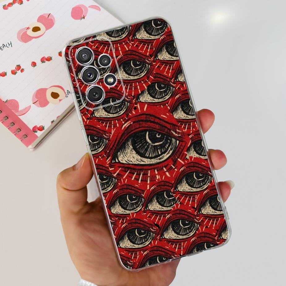 For Samsung Galaxy A32 4G Case Sm-A325F Soft Silicone Stylish Painted Cover Case For Samsung A32 A 32 5G A326B Back Cover Bumper