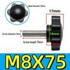 Adjustable Plum Blossom Plastic Head Star Handle Screw Bolt