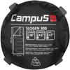 Campus Slogen 300 Left Sleeping Bag, Unisex grey Sleeping bag