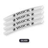 4Pcs Car Wheel Hub Rim Stickers Decals Auto Accessories For Buick Envision Excelle GT Verano Regal LaCrosse Encore enclave GL8 ZT1