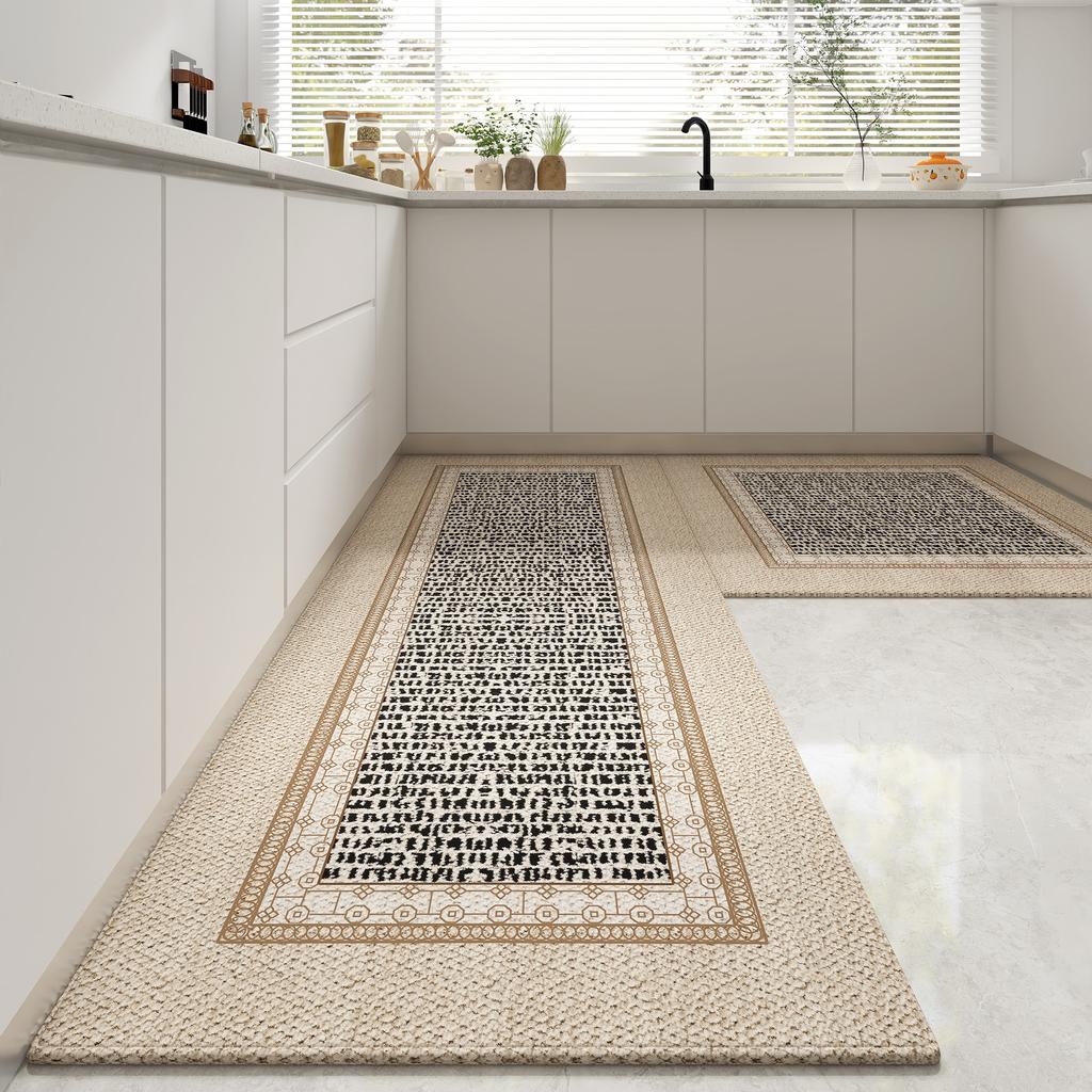 Carpet for Kitchen Runner Rug Non-slip Floor Mat Long Carpets Dustproof Elegant Minimalist Style Home Decoration Rugs