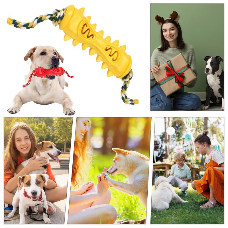Chew Toys For Aggressive Chewers Teething Supplies Teething Biting Toys With Rope For Dog Pet Puppy Aggressive Chewers Supplies