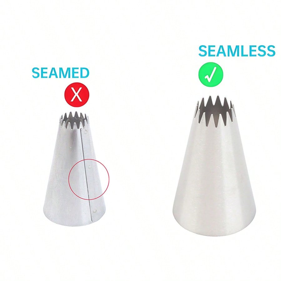 Juego de 8 boquillas para manga pastelera