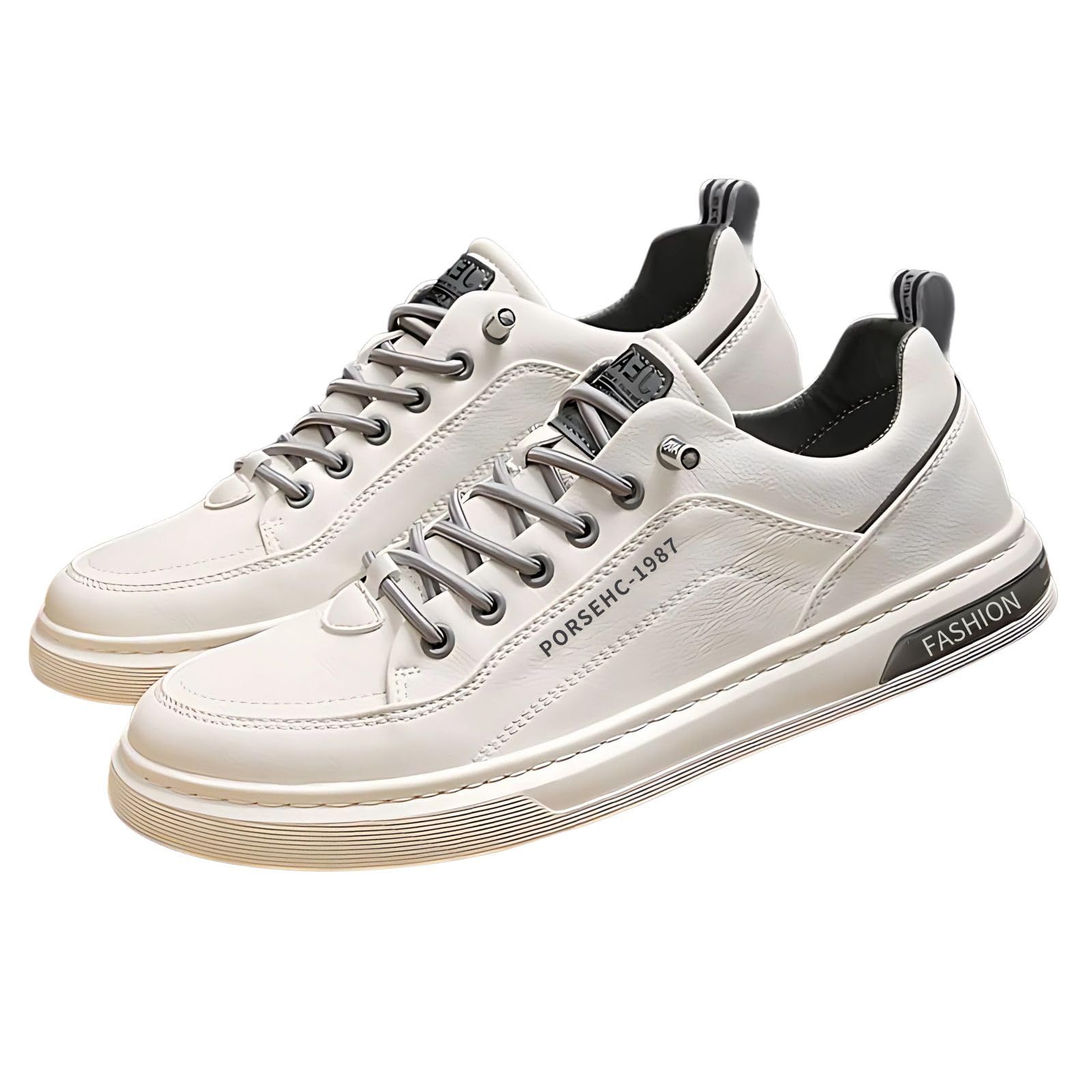 

Повседневная обувь из искусственной ПУ черного цвета для ношения в помещении, японская обувь [adzu], Обувь, Кожа, Мужские кроссовки, Кожа, Удобная, Легкая, Повседневная, Белая, (Белый, белый