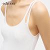 Edition Women's Asymmetrical Strap Knit Slip Dress