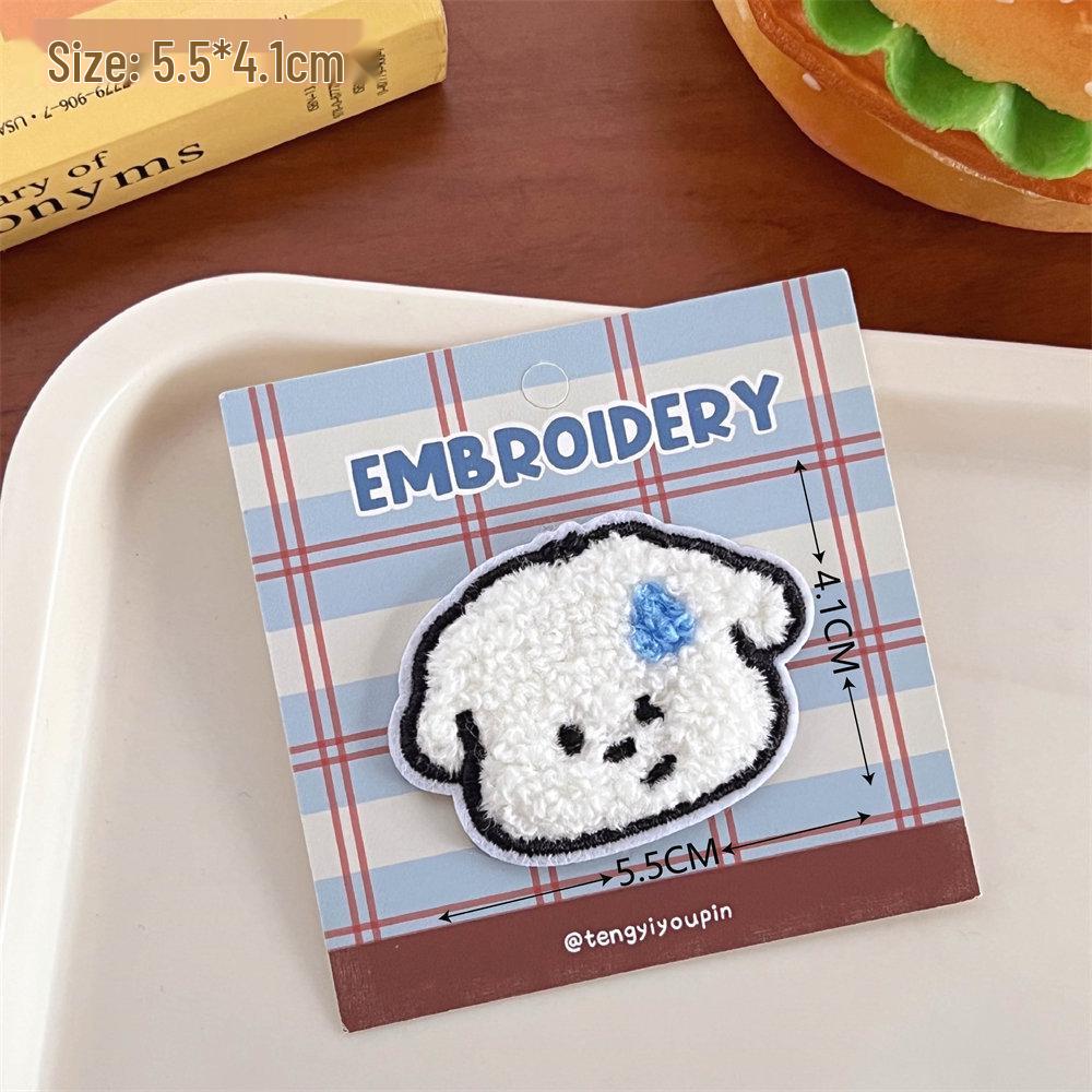 

Cute Cartoon No-Sew Self-Adhesive Jacket Patch for Kids Clothing Repair