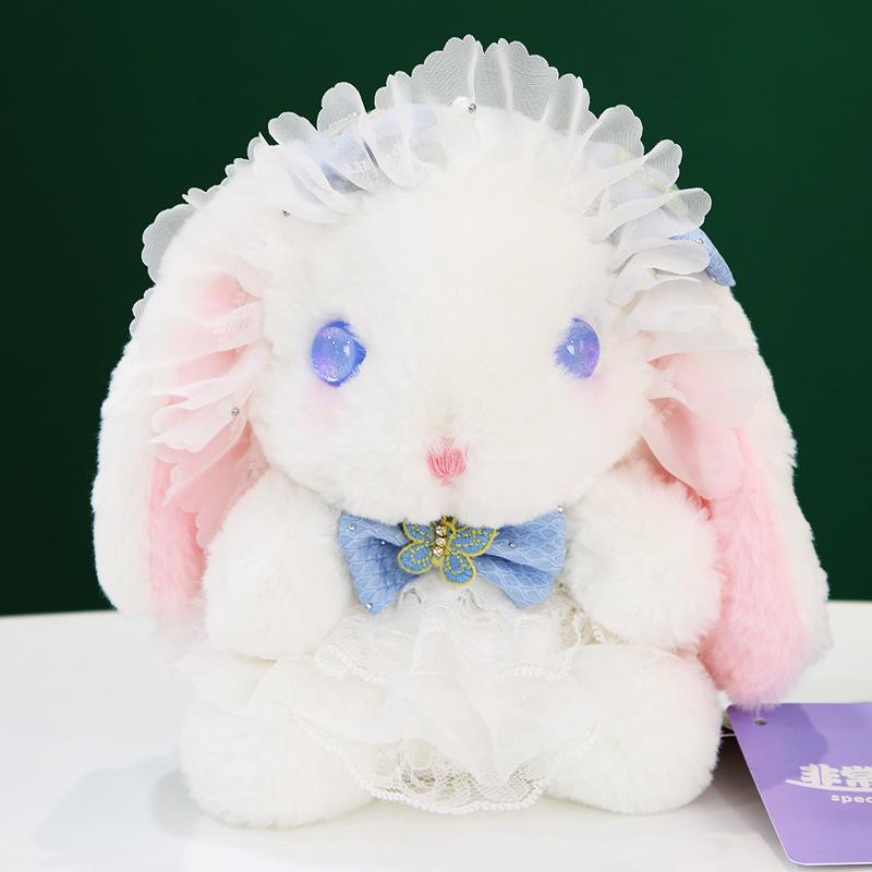 Rabbit Children Lolita Pendant Plush Toy Doll Keychain Pendant Pp Soft Cotton