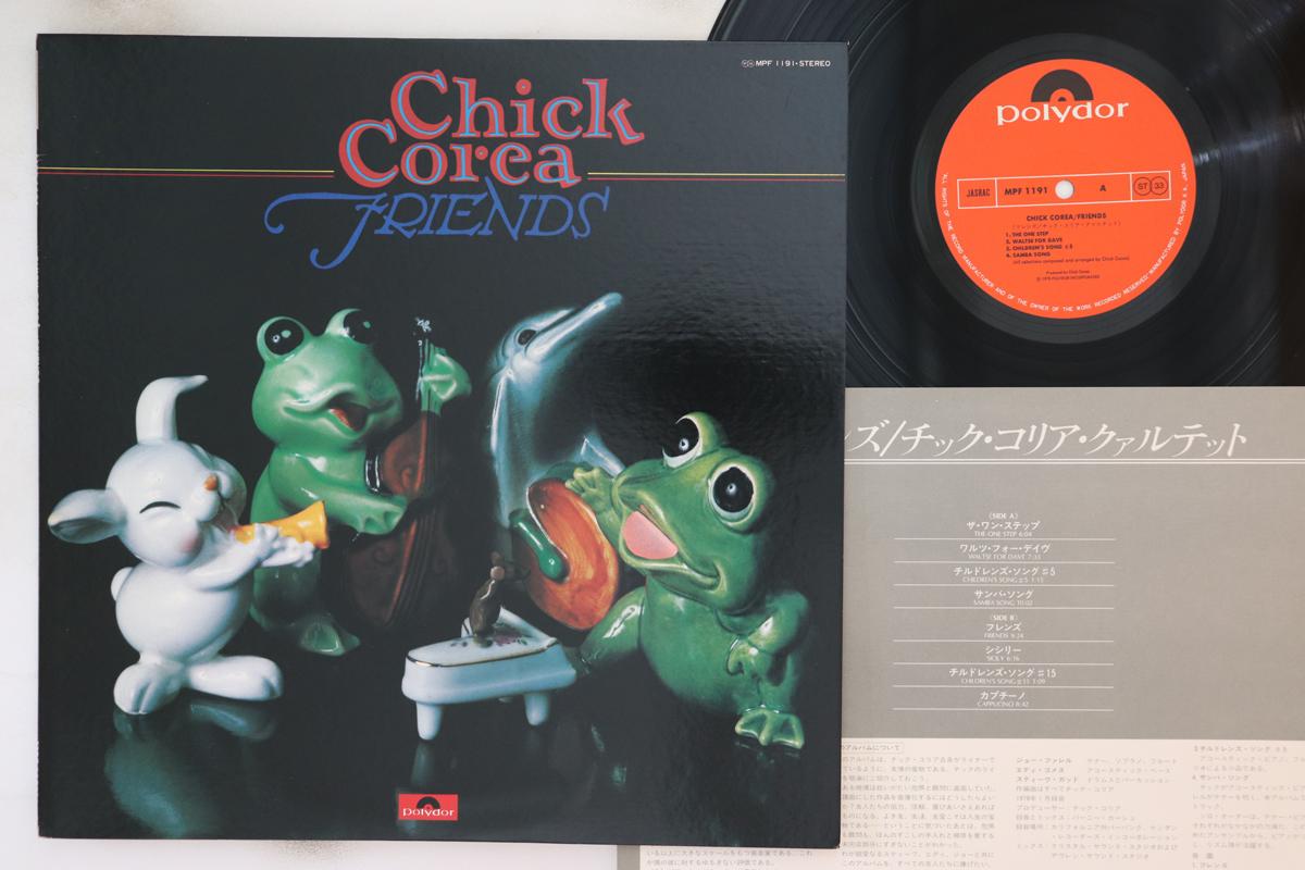 

LP Record CHICK COREA - Friends MPF1191 POLYDOR 1978 Japan Jazz Used