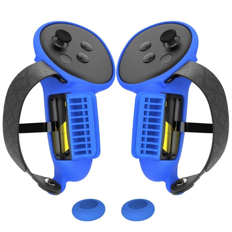 Protective Silicone Sleeves for Quest3S Controllers To Prevent Damage and Enhanceds Grip for Home Entertainment