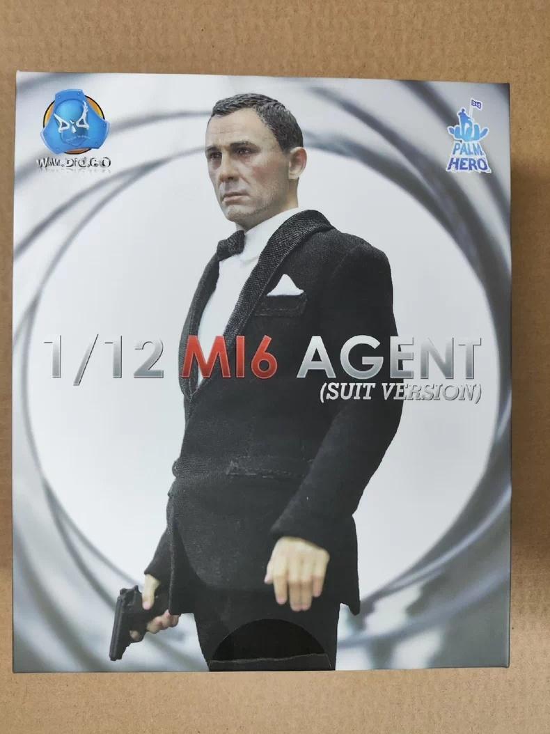 

DID MI6 Agent Jack Tuxedo Version Action Figure XT80018 Original Collectible Spy Role High Detail Model Movable Joint Toy Gift
