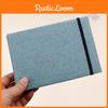 Mini Flip Book Album Portable Linen Cover Photo Album For Travel Storage Memory
