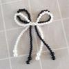 Bowknot Charm for Jewelry Making DIYs Craft Supplies Pearl Bows Shoe Buckle Decors