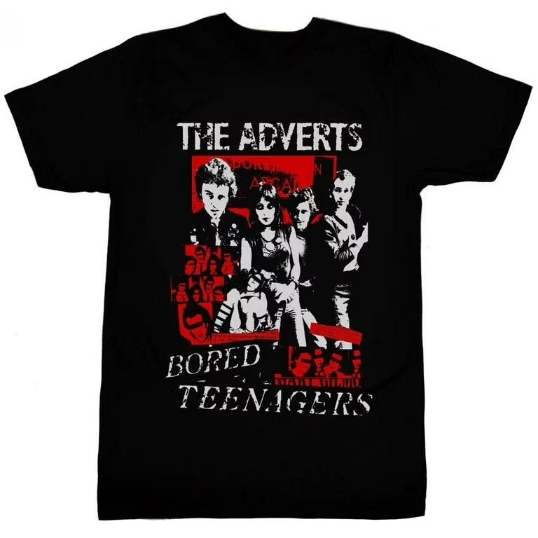 

Adverts Band The Bored Teenagers Shirt Black Unisex Size S-5XL E1440 L