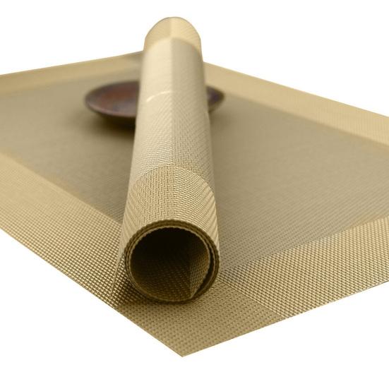 4Pcs/Set Anti-slip Thermal Insulation Placemat Pad Dining Table Mat Accessory