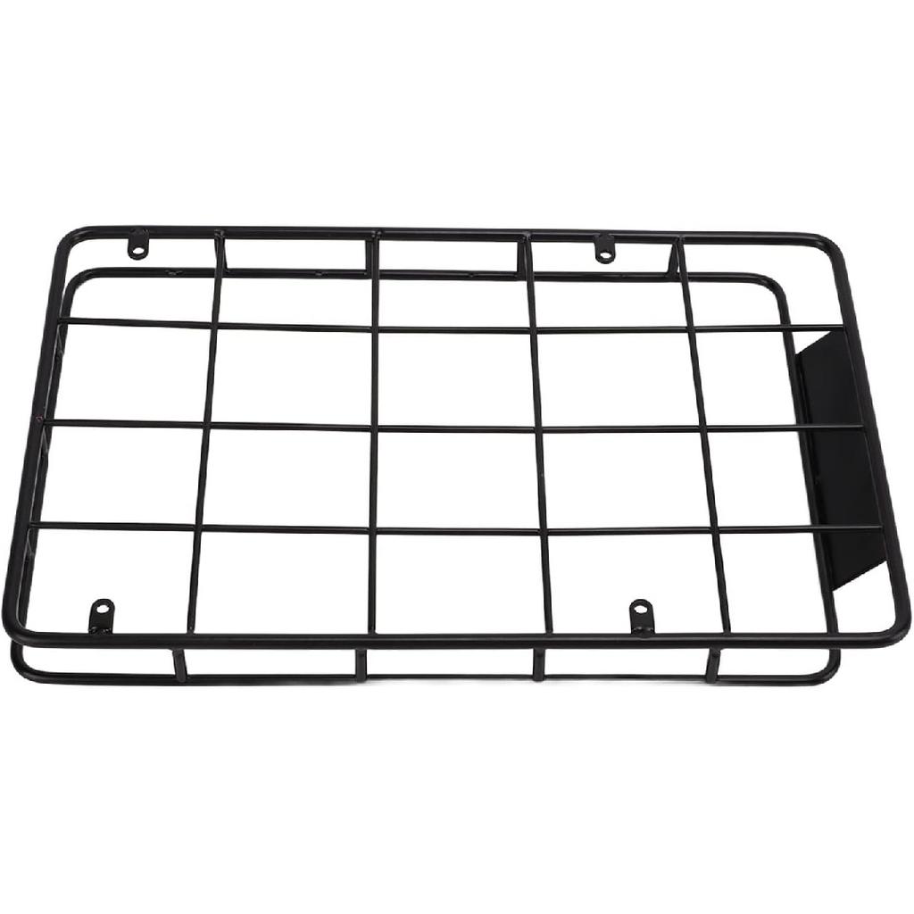 RC 1/10 Metal Roof Rack, RC Crawler Accessories High Strength RC Luggage Carrier RC Roof Rack RC Roof Luggage Rack for Axial SCX10 1/10 RC Crawler