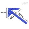 EsiFare Right Angle Guide, Woodworking Ruler, Square, Marking Tool, 45 Degree Ruler, Perfect Square, Stop Ruler, Woodworking Scribe, Carpenter's Marki