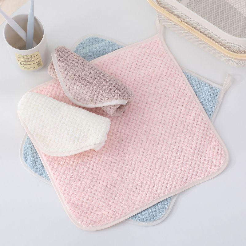 Hängendes, schnell trocknendes Handtuch für die Küche, absorbiert Wasser, verliert Haare, Reinigungstuch, kleines quadratisches Taschentuch, Handtuch zum Trocknen, Reinigungswerkzeuge