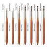 1/7Pcs Walnut Nail Art Brushes Contains Various Sizes Of Exquisitely Painted Nail Drawing Line Pen For Salons
