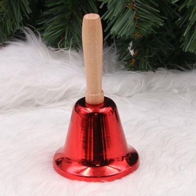Weihnachtshandglocke, Gold/Rot, Weihnachtsmann, Urlaubsbedarf, kreative Jingle Bells, Partybedarf, Weihnachtsdekoration