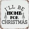 Christmas Metal Wall Art for Home Living Room Kitchen Decor