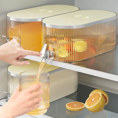 5,3 l Kühlschrank mit kaltem Wasser, großes Fassungsvermögen, mit Wasserhahn, hitze- und kältebeständig, auslaufsicher, lebensmittelecht, einfach