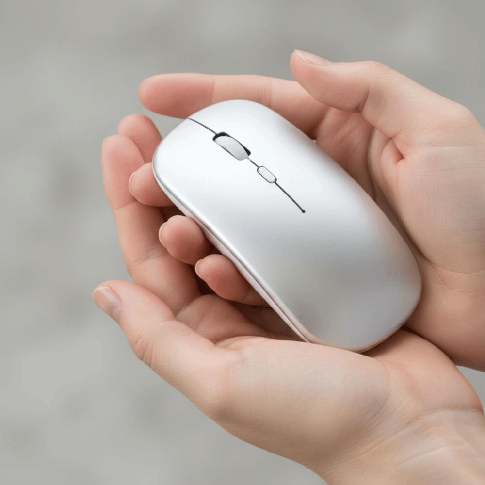 Portable Size Bluetooth Mouse Silent Design Optical Mouse Ergonomic Mouse Office Use