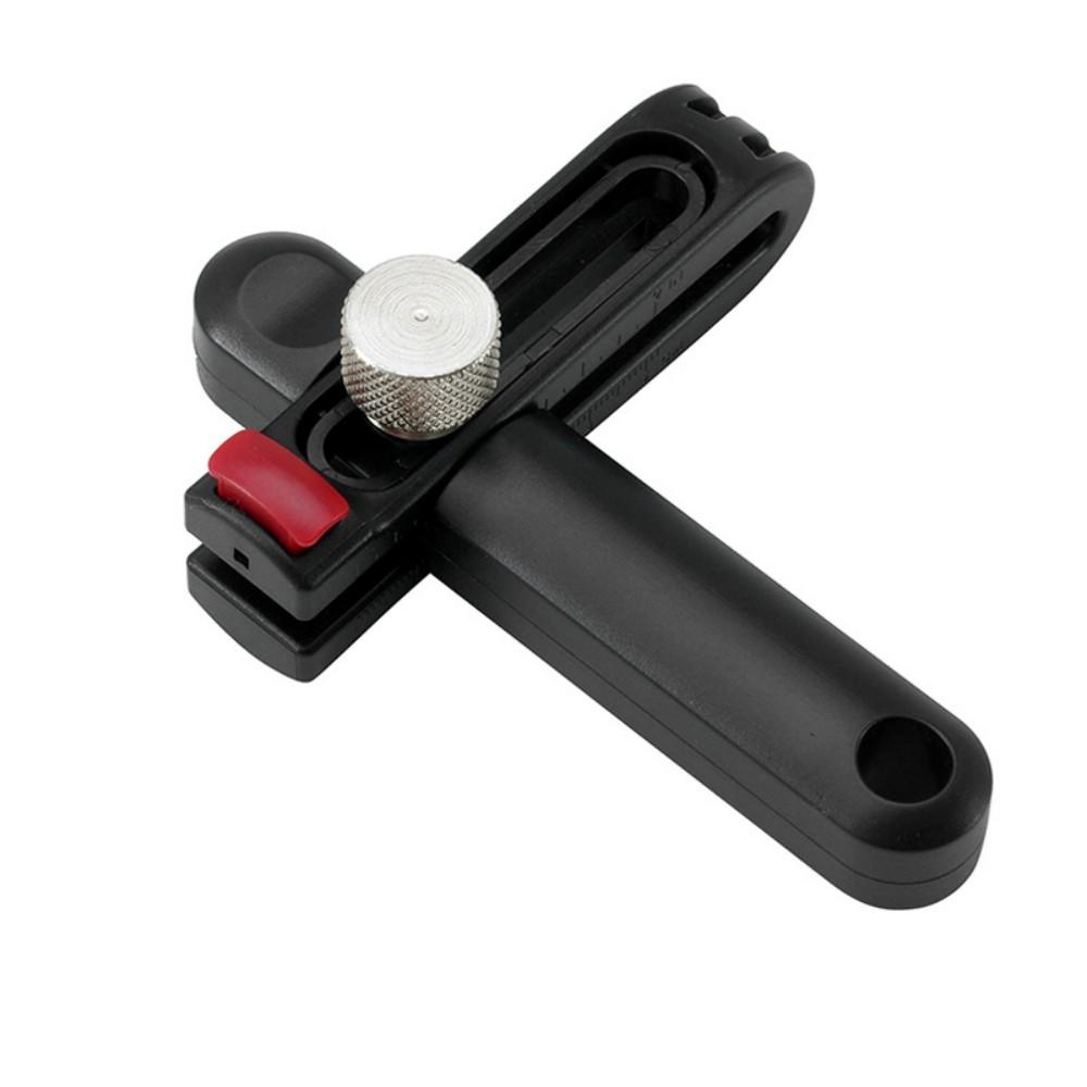 Adjustable Leather Strip Cutting Tool with Clear Scale Leather Cutter Leather Strap String Belt Cutter Hand Leather Craft Tool