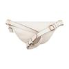 COACH Leather One Shoulder Crossbody Sling Bag, Fanny Pack Large Women's Pure White 48738-IMCHK