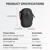 Protective Carrying Case Portable Organizer Pouch for Insta360 X6 Action Camera Accessories