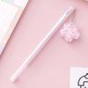 16 Pcs Wholesale Creative Pink Sequins Cherry Blossom Pendant Neutral Pen Lovely Flower Student Signature Pen Writing Supplies School Office Supplies