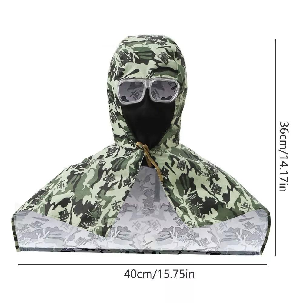 Washable Welding Neck Cover for Men Women Welding Lens New Full Protective Welding Hood