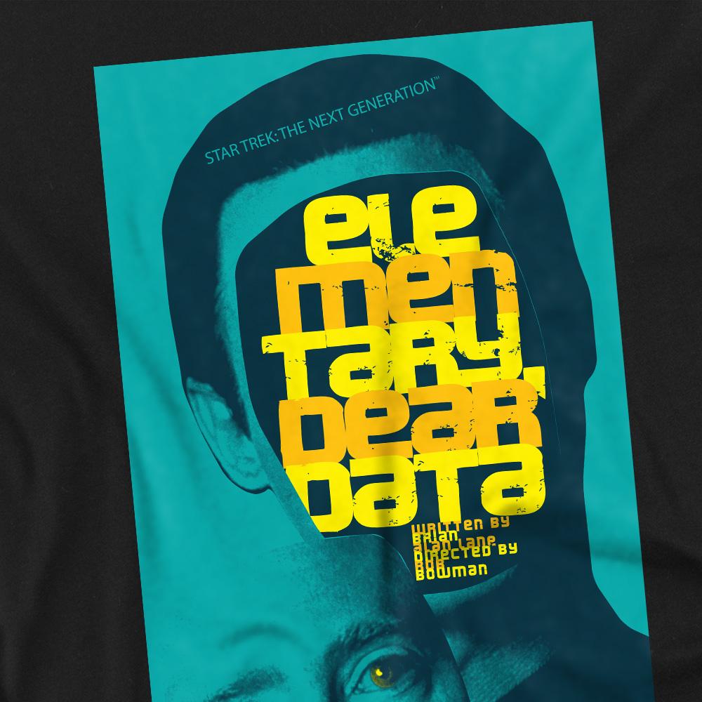 STAR TREK Herren T-Shirt „The Next Generation“, Staffel 2, Folge 3