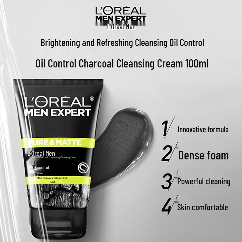 L Oréal Men Expert Oil Control Charcoal Cleanser