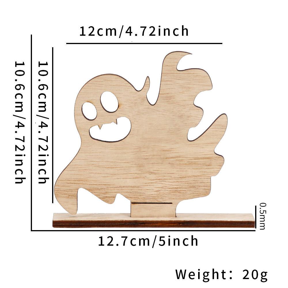 Candlelight Enchanting Wooden Projections Featuring Witches Ghosts And Scarecrows For Spooky Halloween Decor