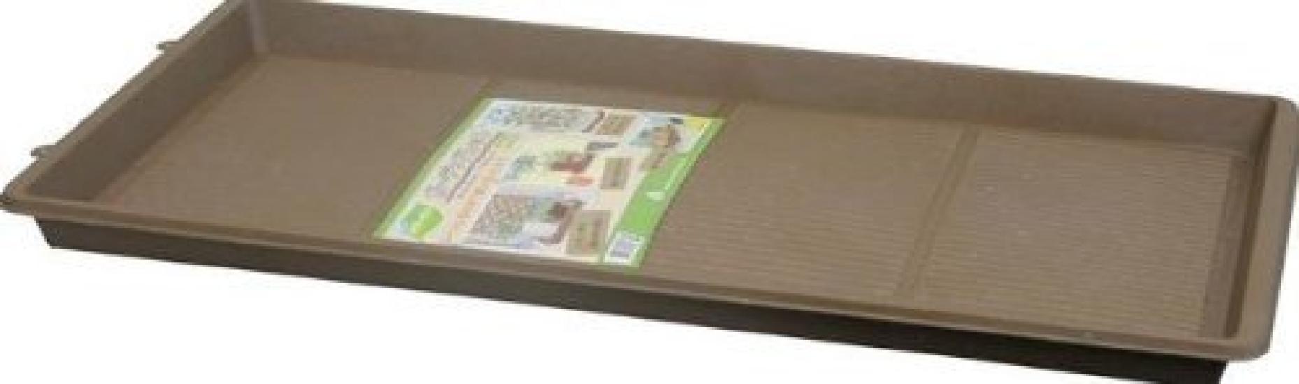 

Пластиковый поддон Daiwa PotPlanter Garden Pallet 800, тип 810 x 405 x H40, эко-коричневый коричневый